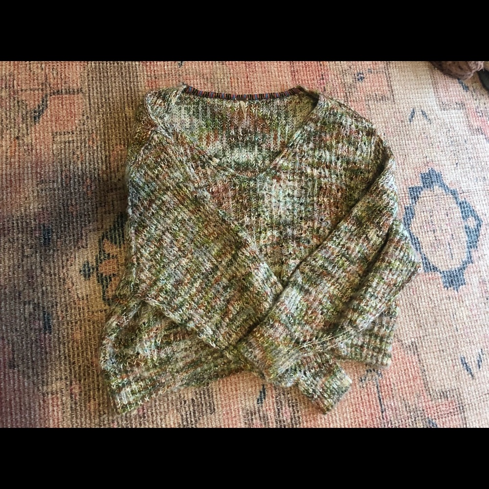 Multi colored FP sweater sz small